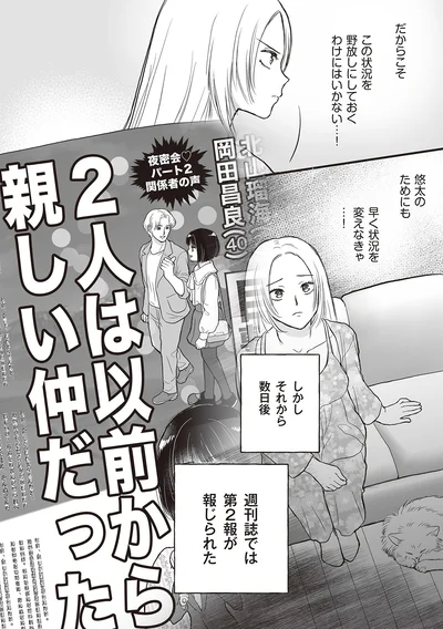 『週刊誌に不倫をバラしたのは、妻？』より