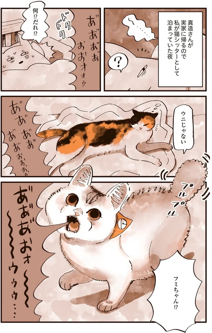 『うちの猫は仲が悪い』より