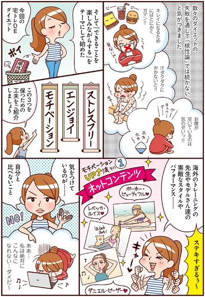 『最強ずぼら女子が成功した唯一のダイエット』より