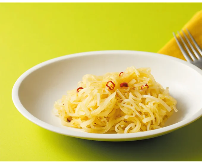 シャキッと食感＆ピリ辛美味！