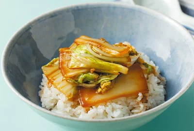 素敵な白菜ステーキ丼
