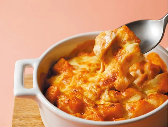 里いも仕立てのなんちゃってホワイトソース