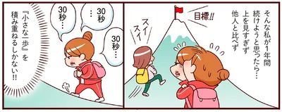 一日のノルマはわずか30秒!? 宅トレで積み重ねた小さな一歩
