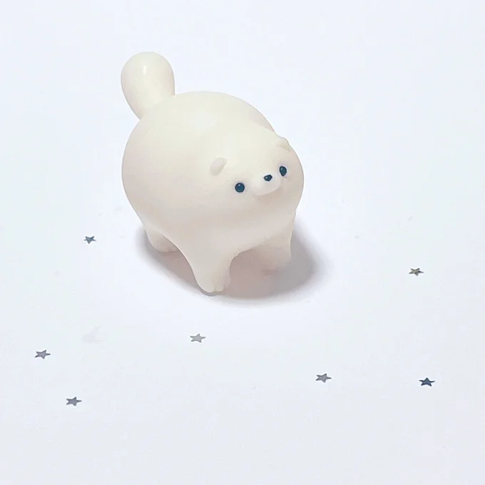 まっしろなたぬき▶別アングルから（⇒次へ）