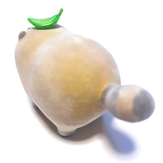 後ろももちろんふわっふわ▶横も…（⇒次へ）