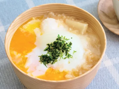 温玉とかぶのとろとろおかゆ