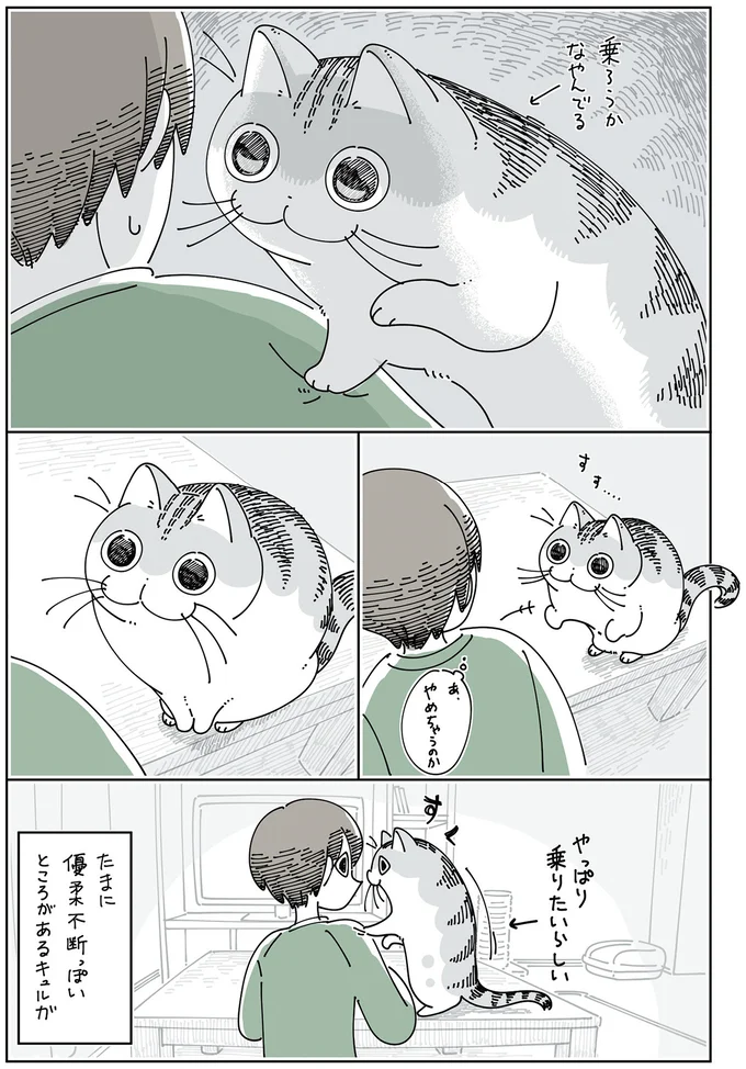 たまに優柔不断っぽい