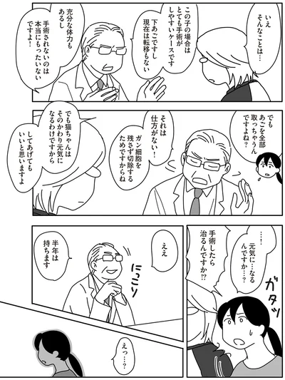 手術したら治るんですか！？