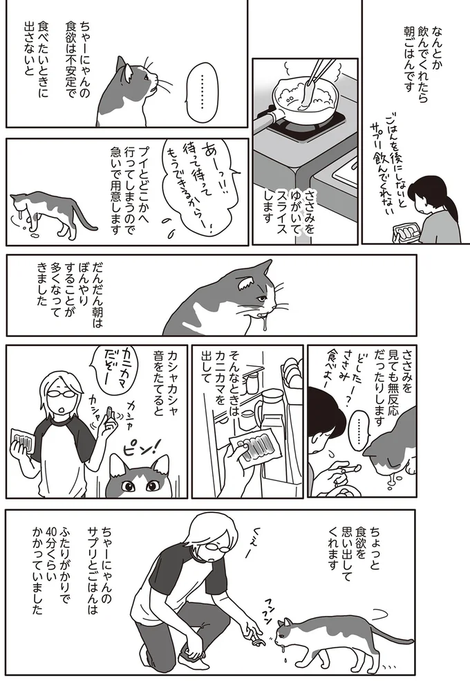 だんだん朝はぼんやりすることが多くなってきました