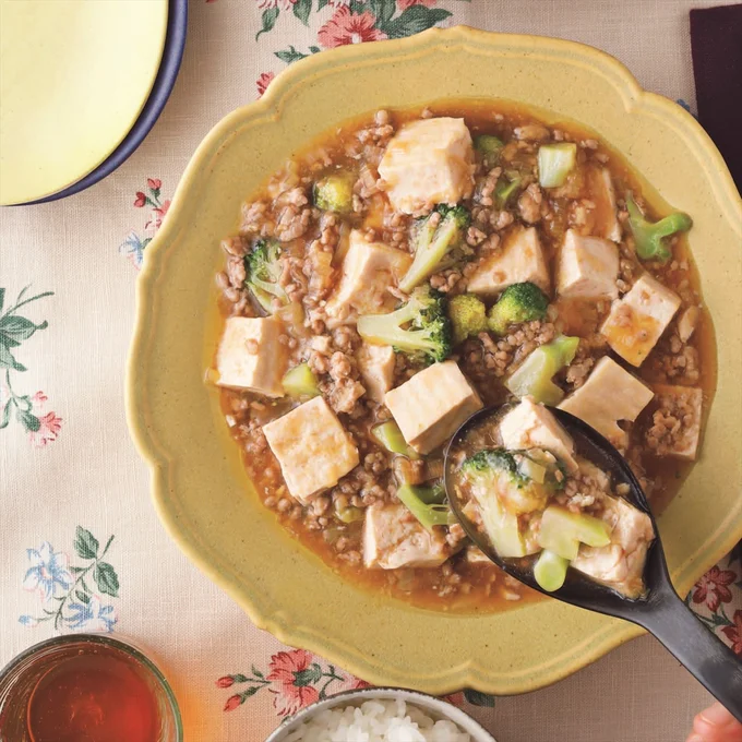 温まりたい日にぴったりのポカポカレシピ「ブロッコリーの麻婆豆腐風」