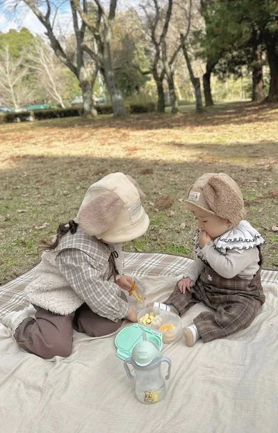 たまごボーロをおすそ分け▶お姉ちゃんも変身しちゃう！？（⇒次へ）