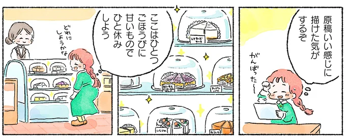 甘いものでひと休みしよう