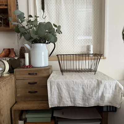 自然な感じで目隠しに　▶あれの代用にも