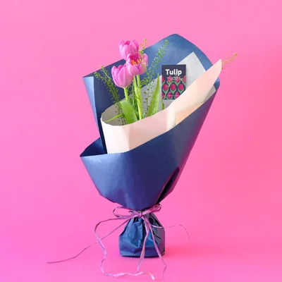 「春を告げるチューリップブーケS」