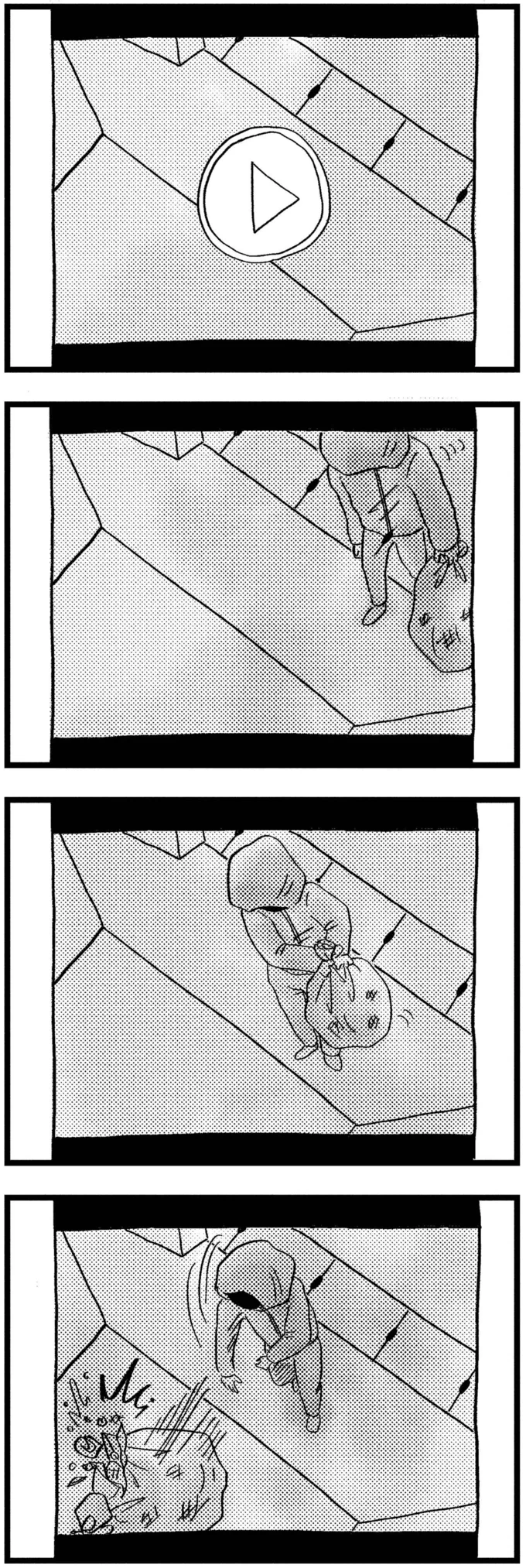 防犯カメラの映像には