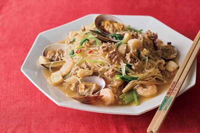 海鮮春雨煮込み