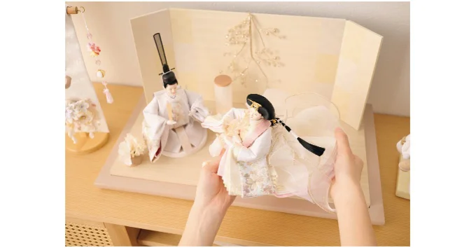 自分で好きに飾り付けができます