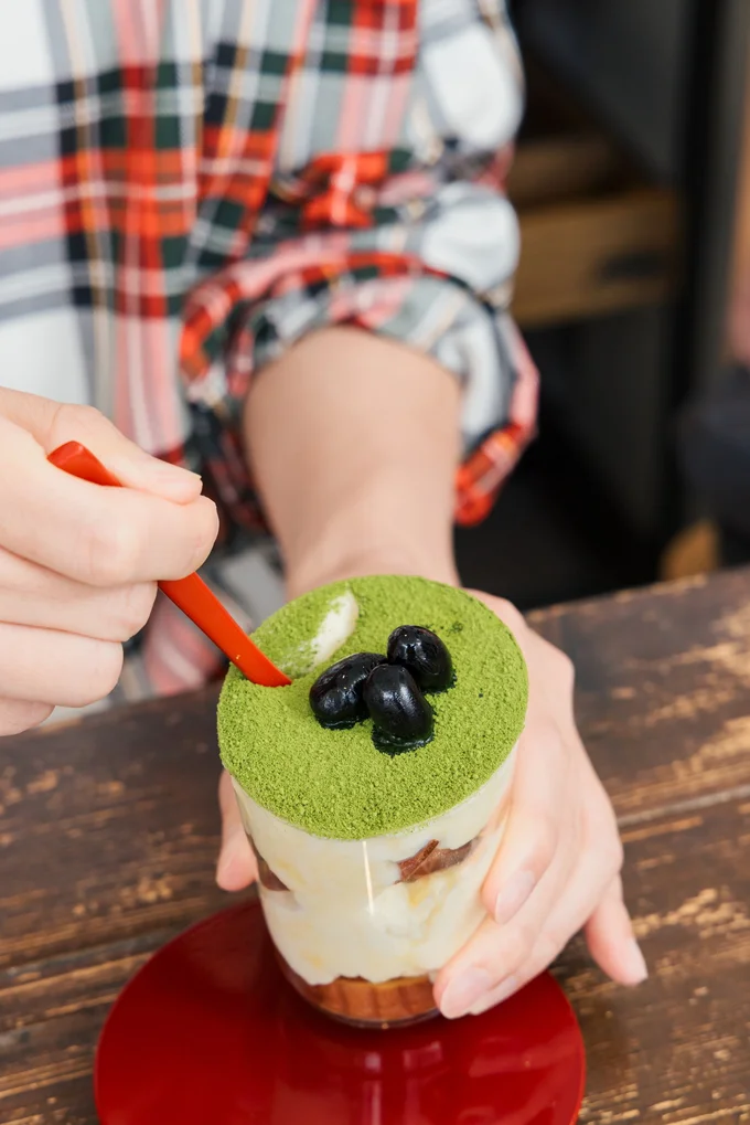 残り物には見えない和ティラミス