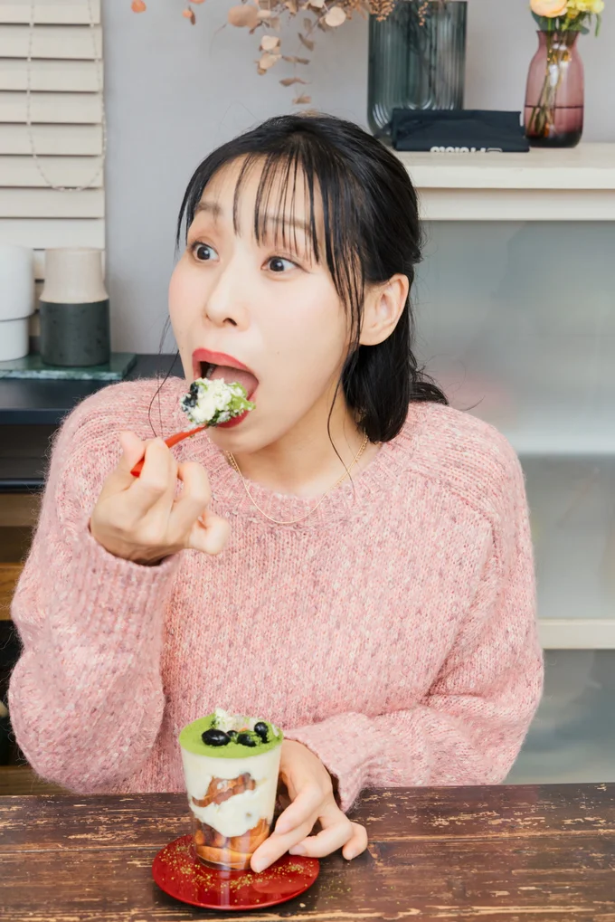 みきさんもパクッ！