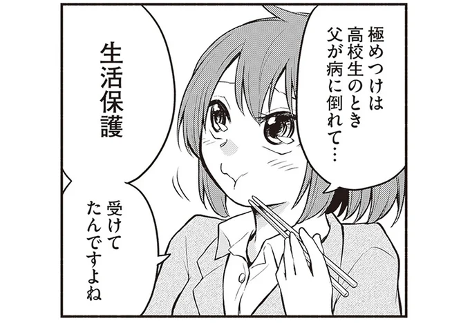 生活保護受けてたんですよね…