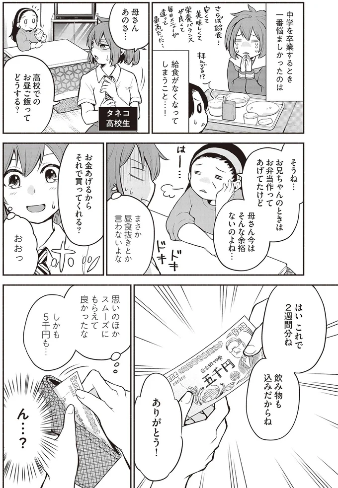 高校でのお昼ご飯ってどうする？