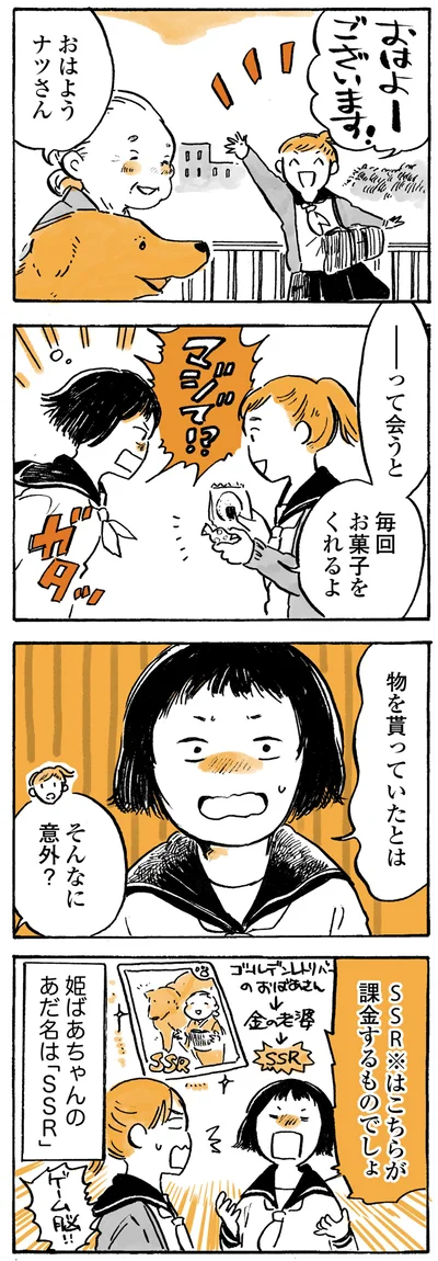 『姫ばあちゃんとナイト ふたりはきょうも』より