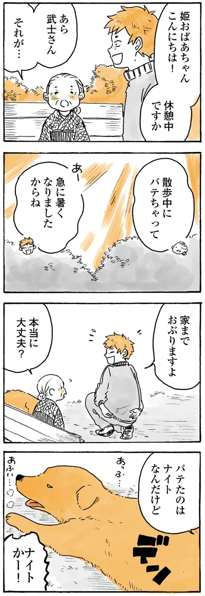 『姫ばあちゃんとナイト ふたりはきょうも』より