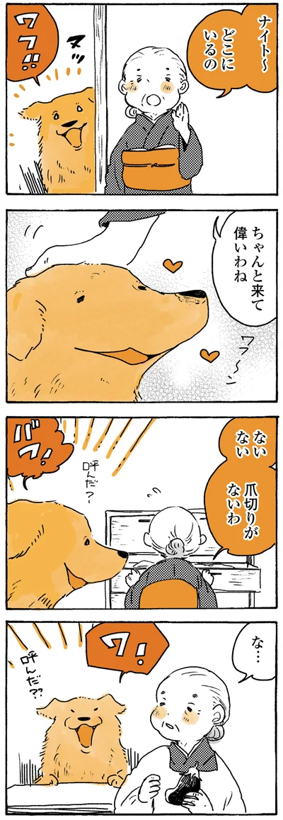 『姫ばあちゃんとナイト ふたりはきょうも』より