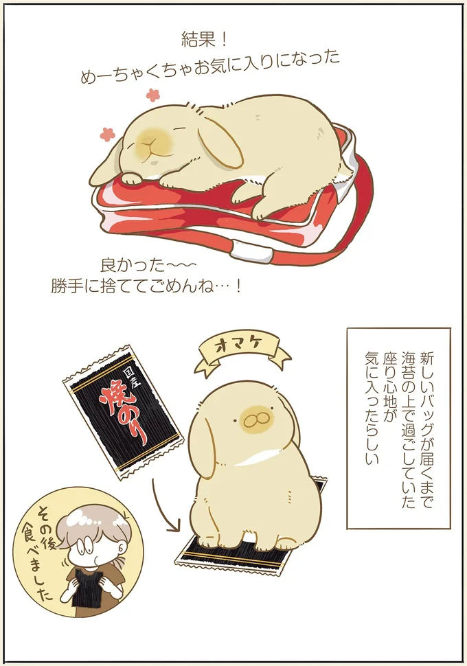 『うちのうさぎは今日ものんびり』より