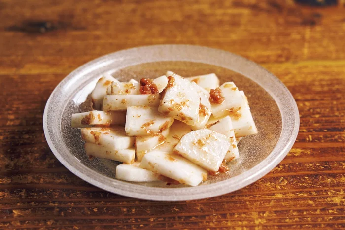 手軽に作れるやみつきおかず【梅大根】あと一品欲しいときにも！