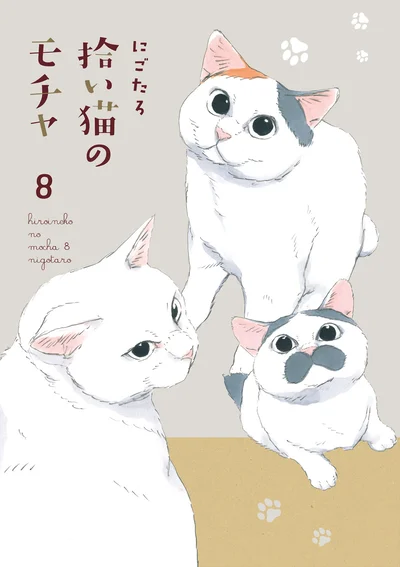 猫を愛するすべての人へ『拾い猫のモチャ8』