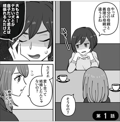 自分の母親と義理の母親って違うよね