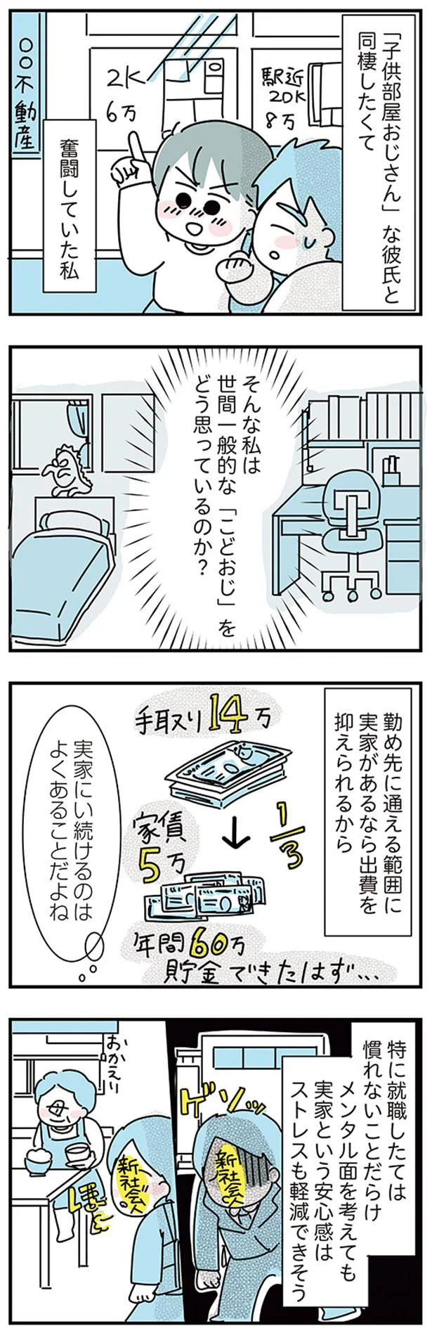 実家にい続けるのはよくあることだよね