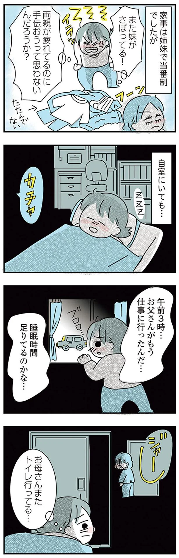 睡眠時間足りてるのかな…