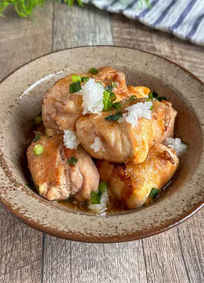 豚肉を巻いてボリュームアップ！