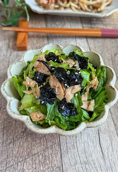 ちぎって和えるだけの超スピードおかず