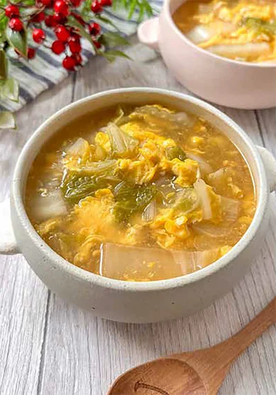 とろとろの白菜がしみじみおいしい