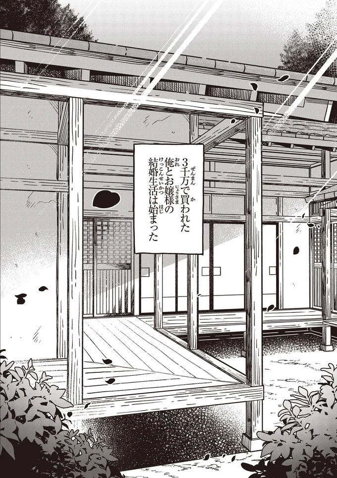 『お嬢さまと犬1 契約婚のはじめかた』より