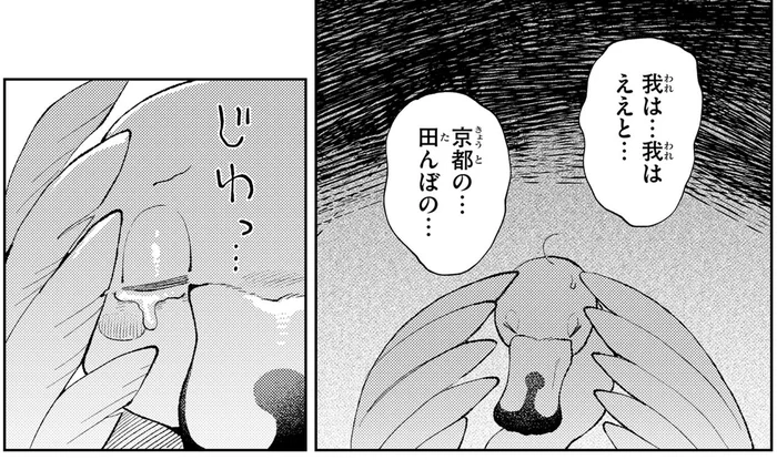 迷い込んできたのは記憶喪失の白鳥。どこから来たか思い出せず涙が止まらない！／京都伏見のあやかし甘味帖2（2）