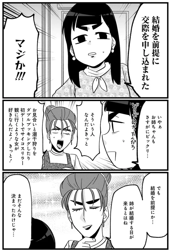 結婚を前提に交際を申し込まれた