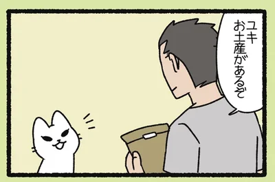 お土産のセンスが微妙。飼い主に無言の抵抗をする「ゆきおんな」