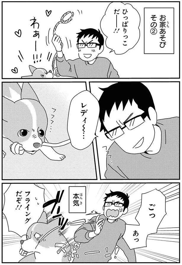 『あしょんでよッ〜うちの犬ログ〜9』より