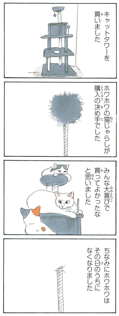 ホワホワはその日のうちになくなりました