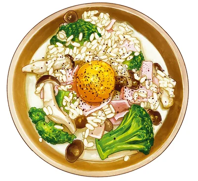 ほどよいコクと優しい味わいのリゾット