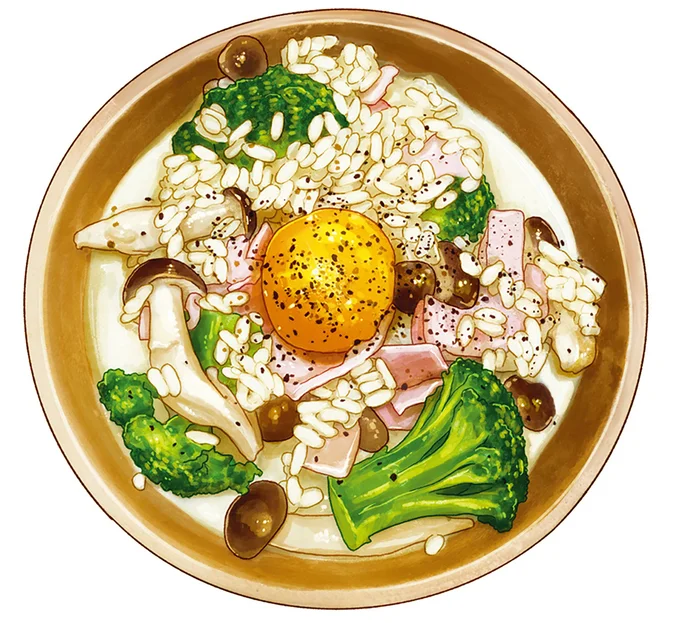 ほどよいコクと優しい味わいのリゾット