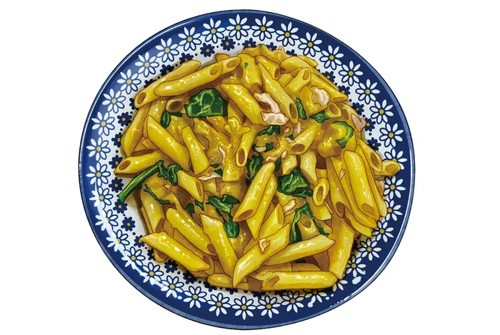 【食べるのをガマンせず20kg痩せた！】優しい味なのに大満足。うまみたっぷり「かぼちゃの豆乳ペンネ」