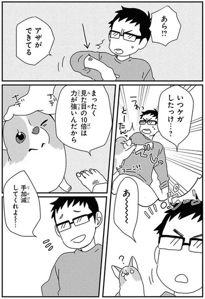 いつケガしたっけ…？