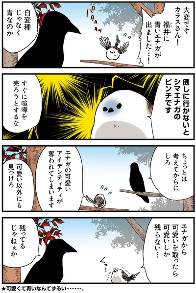 『永久機関シマエナガ－シマエナガとカラスさん－おかわり！』より