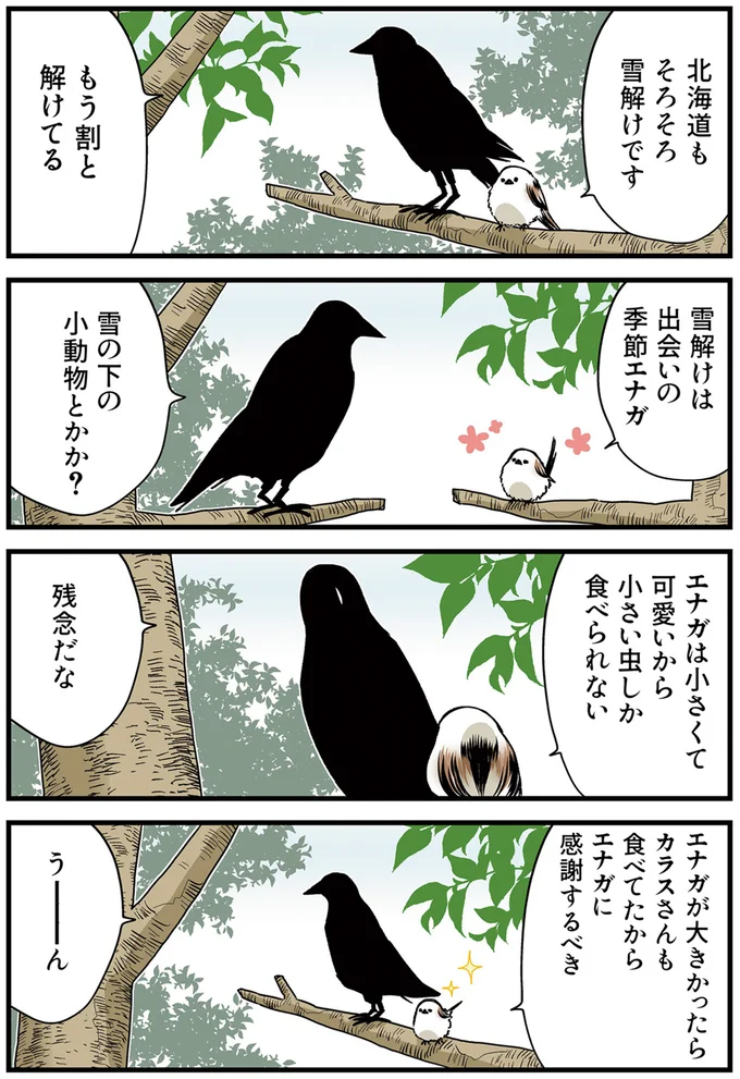 『永久機関シマエナガ－シマエナガとカラスさん－さんばいめっ！』より