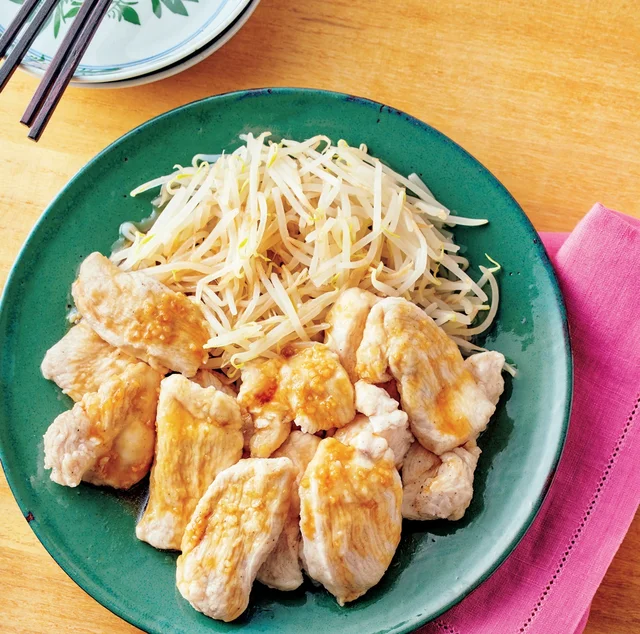 かさ増し最強野菜で早食い防止！「もやしたっぷりよだれどり」【ハル式満腹ダイエット】